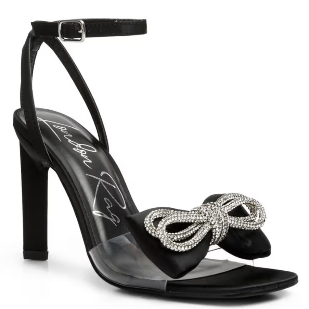 New London Rag Etherium Bow Embellished Heels